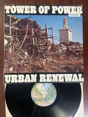 TOWER OF POWER urban renewal Lp RECORD UK IMPORT FUNK SOUL 1975 - Image 1 of 4