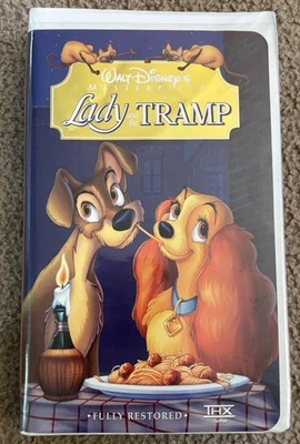Disney Lady and the Tramp 1998 VHS Walt Disney Masterpiece Collection - Image 1 of 4