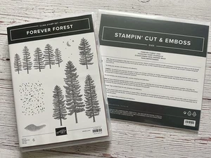 FOREVER FOREST Stamp Set & Matching Dies BUNDLE  Stampin' UP!  Dies Are New - Picture 1 of 4