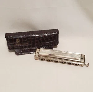 Hohner ""The 64 Chromonica"" 280-C 4 ottave cromatiche modello professionale con custodia - Foto 1 di 14