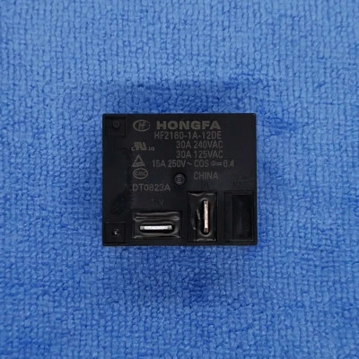 1pc HF2160-1A-12DE 12V DC 30A 240VAC 4Pin PCB Power Relay Original HONGFA - Image 1 of 3