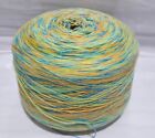 Joblot 4 Ply Knitting Crochet Yarn 1 Cone  weight 2500g Multicolour