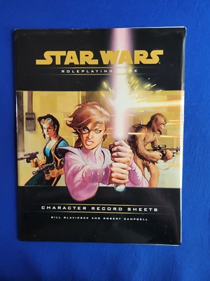 Hojas de registro de personajes - Juego de rol Star Wars (completo) Foto 1 de 2
