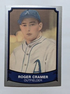 1989 Pacific Baseball Legends - #181 Roger Doc Cramer - Image 1 of 2