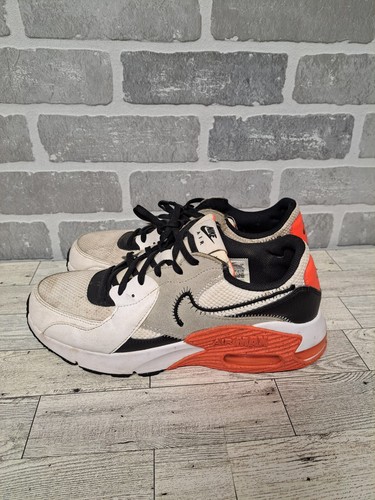 Scarpe Nike Air Max Excee bianche brillanti cremisi lifestyle da uomo taglia 8 5