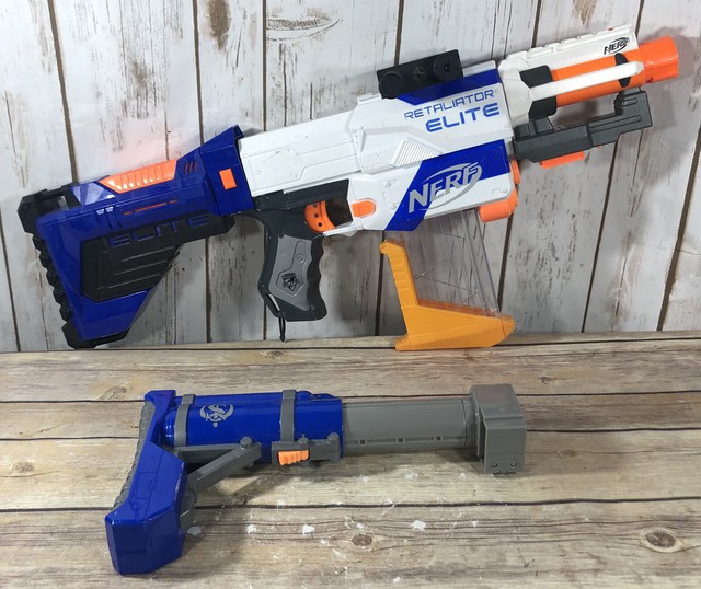 Nerf Custom Pained Modified Upgraded Longstrike Sniper Elite Blaster