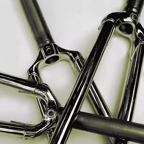 ХРОМИРОВАННЫЕ ВИЛКИ MURPHY — БЕЗРЕЗЬБОВЫЕ, С НАТЯНУТОЙ КОРОНОВАННОЙ СТАЛЬЮ CRO-MO — БЕСПЛАТНАЯ ДОСТАВКА ПО США - Изображение 1 из 1