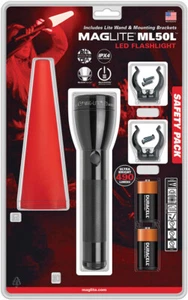 New Mag-Lite ML50L LED Flashlight Safety ML81357 8.13" overall. Impact resistant - Picture 1 of 1