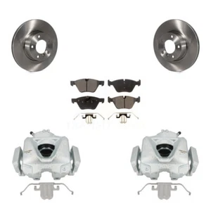 Transit Auto Front Disc Brake Caliper Rotors And Ceramic Pads Kit For 2008 328xi - Picture 1 of 14