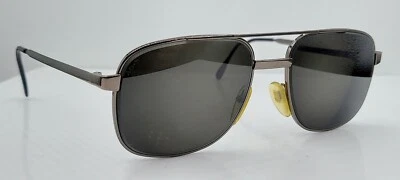 Vintage AO Safety Gunmetal Pilot Metal Sunglasses USA FRAMES ONLY - Image 1 of 4