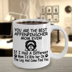 Affenpinscher Hund, Affen, Affie, Affenpinscher, Affenhund, Monkey Terrier, Tassen, Tasse - Bild 1 von 5