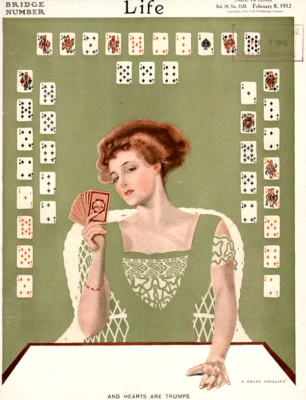 1922 Life Bridge Number COLES PHILLIPS Fade-Away WALTER TITTLE Charles Dickens - Image 1 of 4