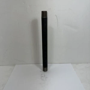 Impianto idraulico standard linea gas naturale 1/2"" x 10"" capezzolo di ferro nero - Foto 1 di 5