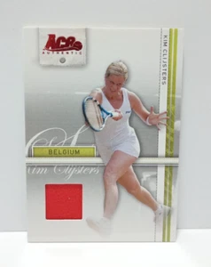 Kim Clijsters 2007 Ace Autentica Match Worn Jersey Card - Foto 1 di 2