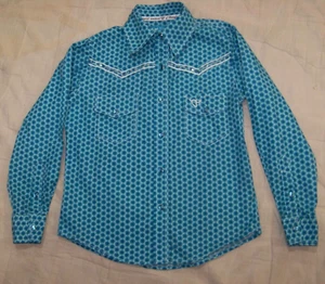 Girls Cowgirl Hardware Western Shirt with Embellished Cross - S (6) - Picture 1 of 12