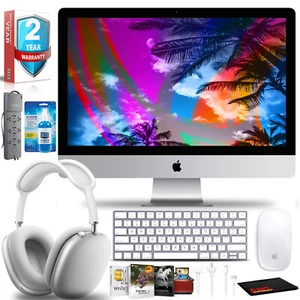 Apple 27" iMac with Retina 5K (512GB, Mid 2020) with AirPods Max and More - Picture 1 of 7