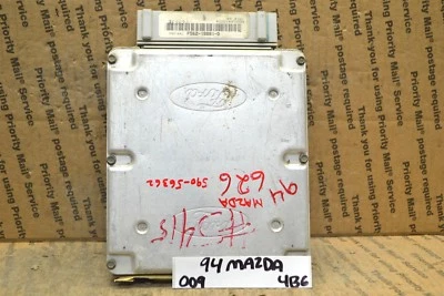 Unidad de control del motor Mazda 626 1994 ECU FS6218881D módulo 009 4B6 Foto 1 de 3