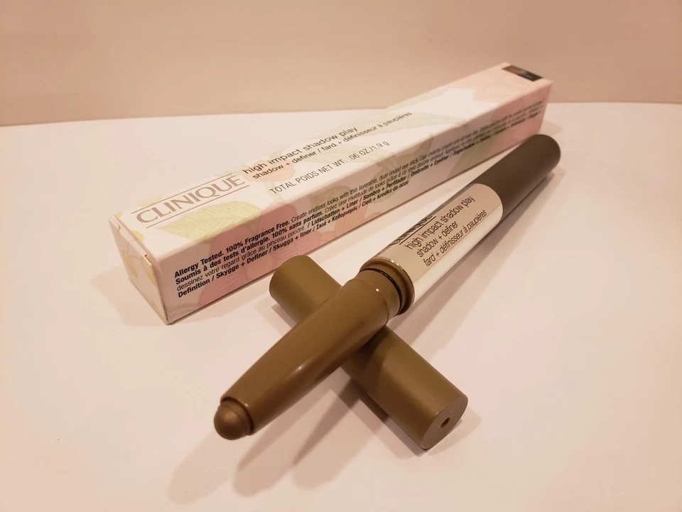 Clinique-High Impact Shadow Play Shadow + Definer-#02 Mixed Greens- 0.06Oz - NIB - Image 1 of 1