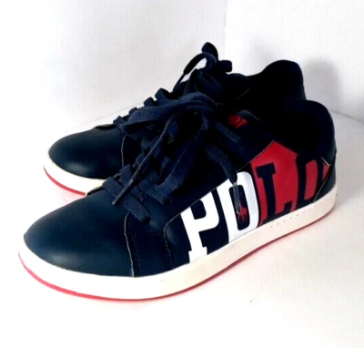Zapatillas Polo Ralph Lauren Juveniles 5 Unisex Azul Marino/Rojo/Blanco Foto 1 de 4
