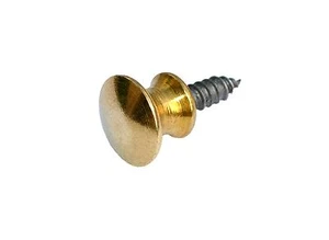 1 ud. Mini gancho toalla - mini botón para muebles latón en blanco 13 mm - n.o Z 076 - Imagen 1 de 1