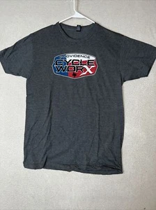 CAMISETA PROVIDENCE CYCLE WORX LOGO AUSTIN TEXAS GRIS HOMBRE L - Imagen 1 de 10