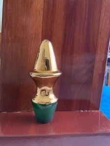CZECH BOHEMAIN DECANTER CORDIAL STOPPER MURANO GLASSWARE VINTAGE - Picture 1 of 9