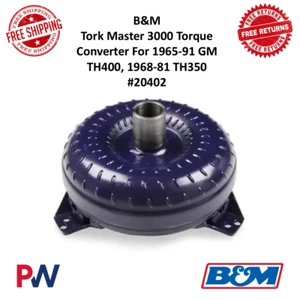 Convertidor de par de parada B&M Tork Master 3000 para GM TH400 1965-91 y 1968-81 TH350 - Imagen 1 de 7