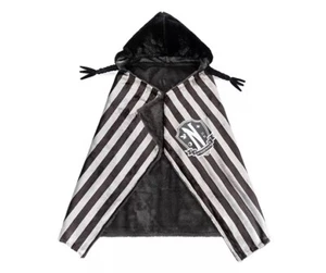 WEDNESDAY ADDAMS Hooded School Uniform Blanket HALLOWEEN COVER UP ADDAMS FAMILY - Picture 1 of 3