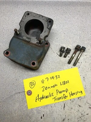 Carcasa de transferencia de bomba hidráulica Zennoh Zen-Noh Kubota ZL1801 tractor Z851 Foto 1 de 3