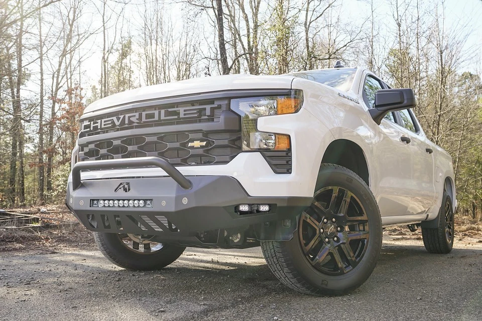 Front Bumper for 2022-2024 Chevrolet Silverado 1500, Fab Fours CS22-D5652-1 - Image 1 of 3