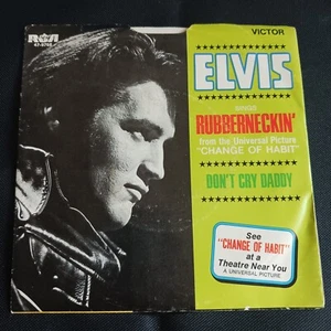 Elvis – Don't Cry Daddy / Rubberneckin' (RCA Victor 47-9768) - Picture 1 of 4