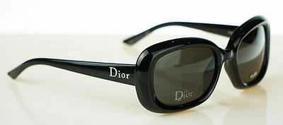 RARE NEW Authentic Christian Dior DIOR Ladycat 2 Black Grey Sunglasses D28NR - Image 1 of 4