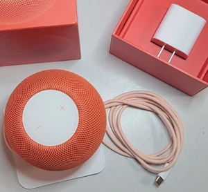 Altavoz Apple Homepod Mini - Naranja - A2374 / MJ2D3LL/A - EXCELENTE Estado - Imagen 1 de 2