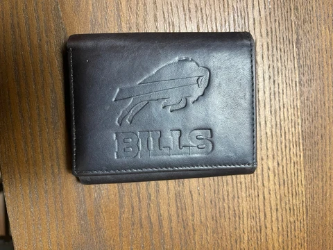 Buffalo Bills Leather Wallet Cover