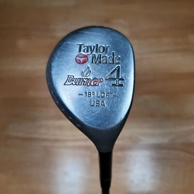 TaylorMade Burner 4 Wood 18° Tour Preferred RH Golf Club Steel Shaft - Image 1 of 4