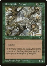 Magic the Gathering (mtg): TMP: Rootbreaker Wurm  (x 4)