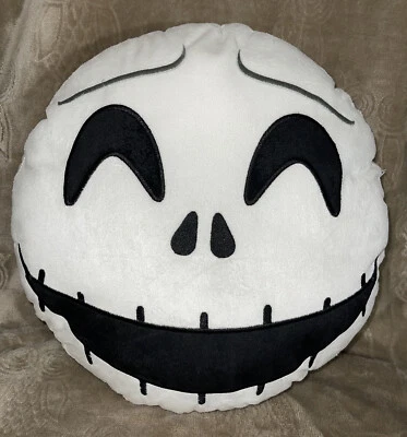 Peluche/cojín Jack Emoji Pesadilla antes de Navidad de Disney nuevo sin etiquetas Foto 1 de 4