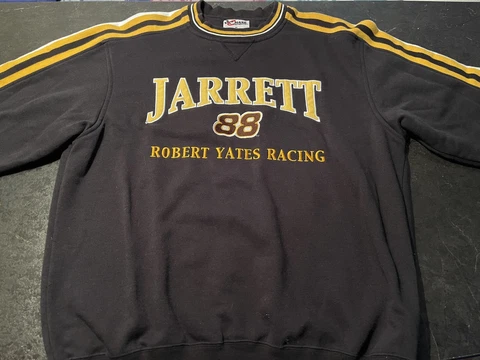 Chase Authentics Dale Jarrett Embroidered Sweatshirt Ultra Rare Cover
