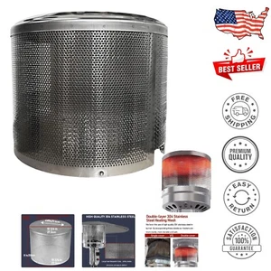 Outdoor Patio Heater Replacement Part - Steel Emitter Screen for Safe Heating - Picture 1 of 10