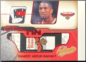 Shareef Abdur-Rahim 2001-02 Fleer Authentix Jersey Authentix 3 Color GU Jersey - Picture 1 of 2