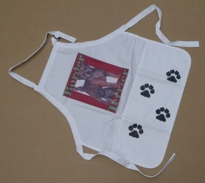 Border Terrier Full Size Apron Made in USA LAST ONE! Art by Mary Badenhop - Picture 1 of 5