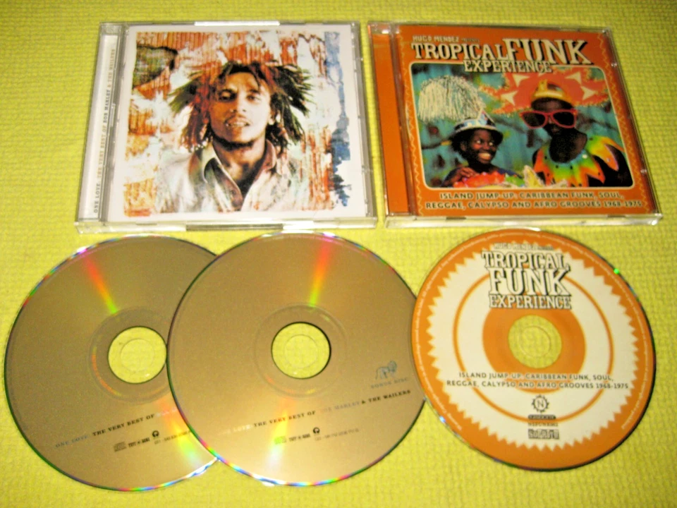 Bob Marley One Love Best Of & Hugo Mendez Tropical Funk Experience 2 Albums 3 CD - Image 1 of 1