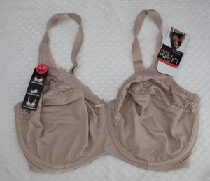 NUEVO CON ETIQUETAS SUJETADOR LILYETTE by BALI MINIMIZER 0428 con aros The lily fit BEIGE 38DDD - Imagen 1 de 6