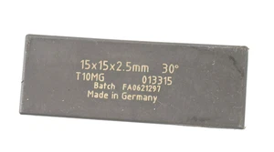 10 Pack Square Reversible Carbide Inserts 30° 15 x 15 x 2.5mm T10MG 013315 - Picture 1 of 5