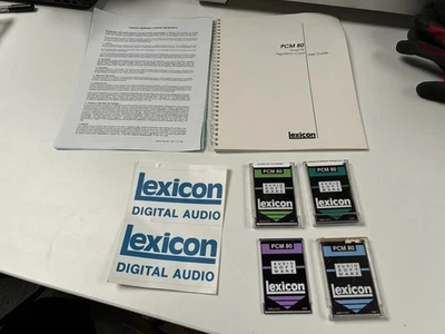four Lexicon PCM 80 expansion cards, Rare Find, Collectors Dream - Image 1 of 4