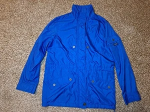 Ralph LAUREN Naval Supply Company Jacket Womens Small Blue Lightweight Raincoat - Picture 1 of 16