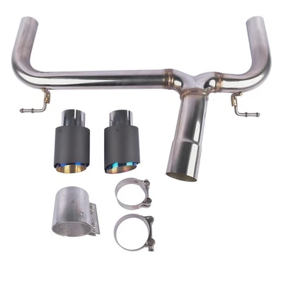 NOVO Silenciador Traseiro de Eixo de Fibra de Carbono Escape para BMW F30 F32 335i 435i 2012-2016 - Imagem 1 de 4