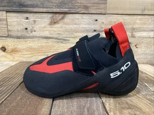 Adidas Five Ten Aleon Men's Climbing Shoes Black/Red Comfort Size 10.5 BC0861 - Picture 1 of 7