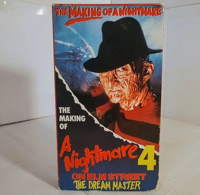 The Making Of A Nightmare On Elm Street 4 (VHS, 1989) - Image 1 of 4