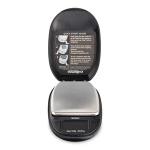 Truweigh Sonic Scale - 100g x 0.01g - Black - NEW - Picture 1 of 3